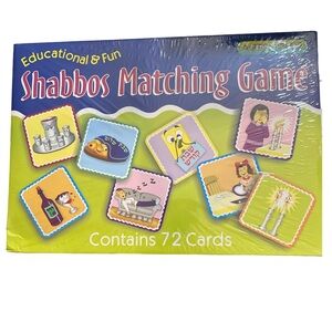 Shabbos Matching  Game NWT